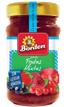 Borden Preservas de Frutas Mixtas Sin Azucar Añadida 9.2 oz 