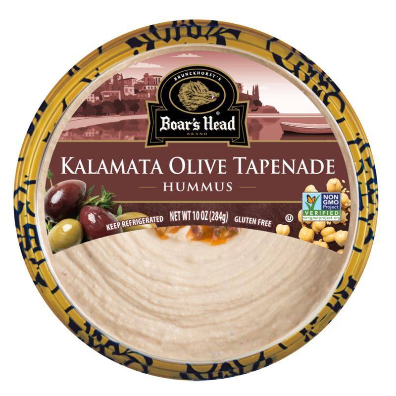 Boar's Head Kalamata Olive Tapenade Hummus 10 oz