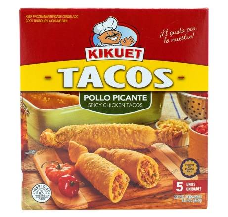 Kikuet Tacos de Pollo Picante 12 oz