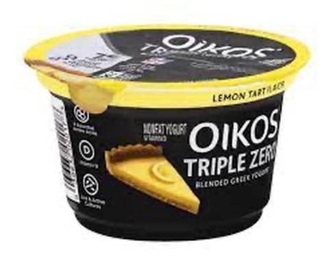 Dannon Oikos Triple Zero Lemon Tart 5.3 oz