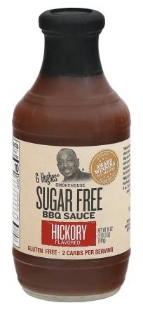 G. Hughes Sugar Free BBQ Sauce Hickory Flavored 18 oz