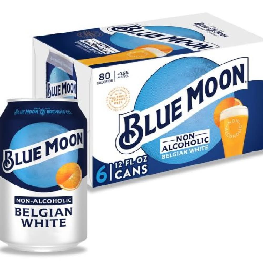 Blue Moon Non - Alcoholic 6  - 12 oz