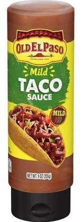 Old El Paso Mild Taco Sauce 9 oz