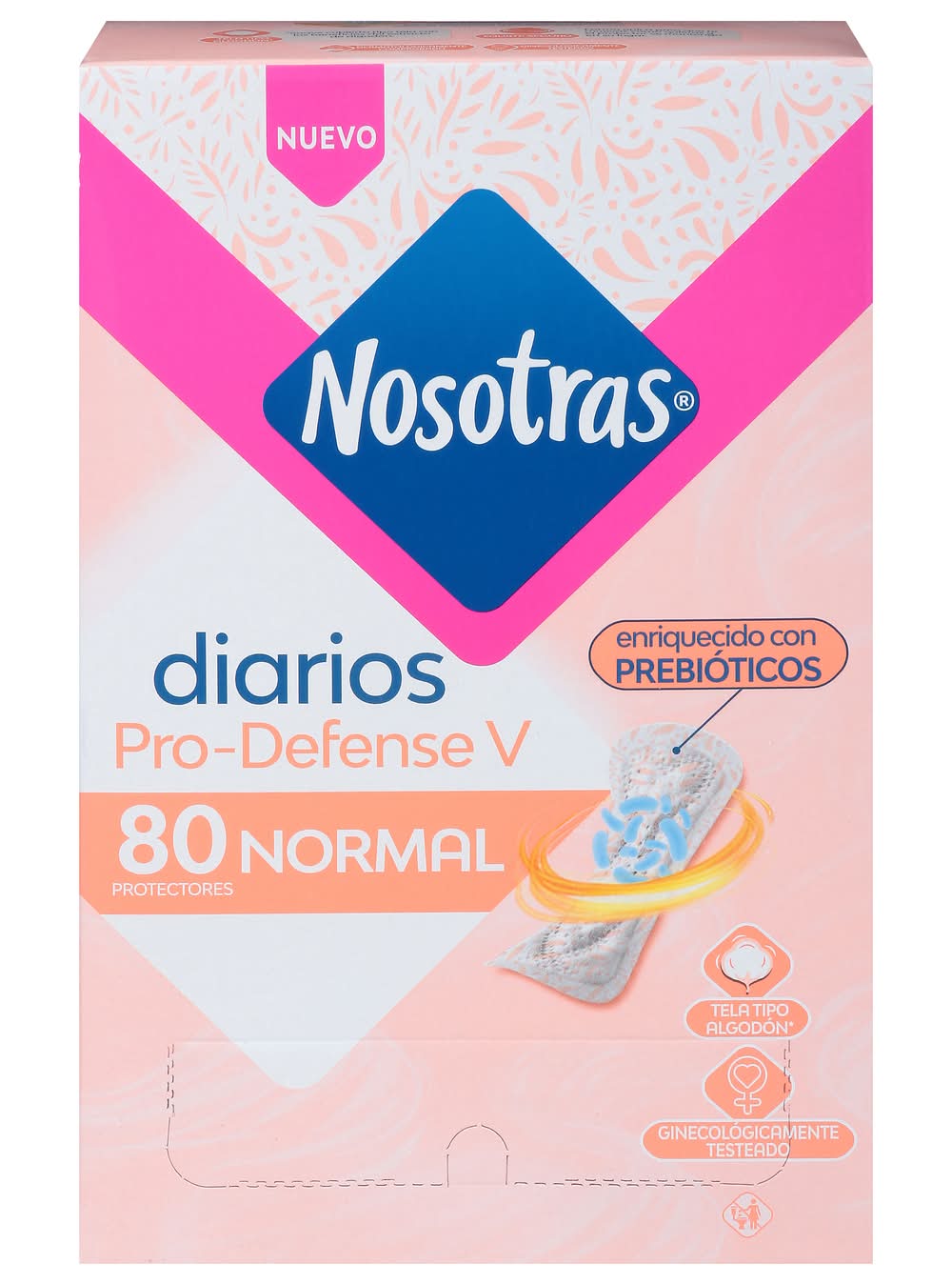 Nosotras Diarios Pro-Defense V 80 ct
