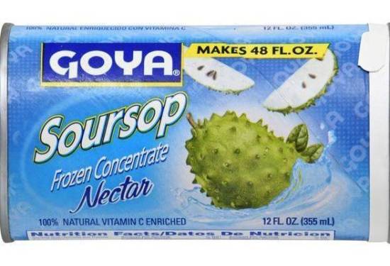Goya Frozen Concentrate Guanabana Nectar  12 oz