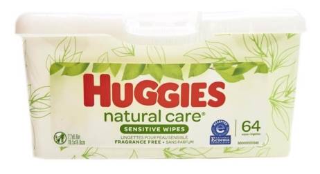 Huggies Natural Care Sensitive Wipes 64 ct