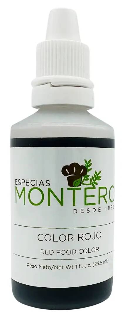 Montero Red Food Coloring 1 oz