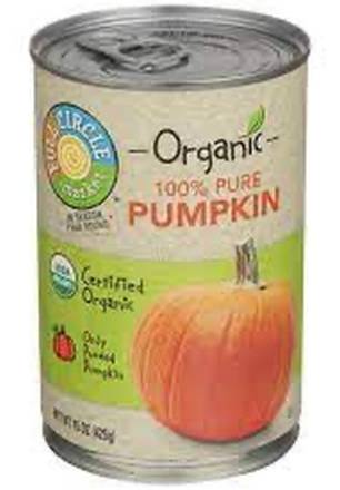 Full Circle Organic 100% Pure Pumpkin 15 oz