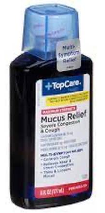 TopCare Health Mucus Relief Severe Congestion & Cough 6 oz