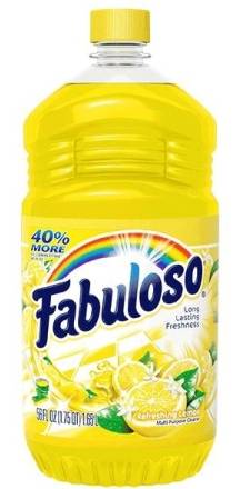 Fabuloso Limpiador Refreshing Lemon 56 oz
