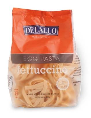 DeLallo Egg Fettuccine Pasta 8.8 oz