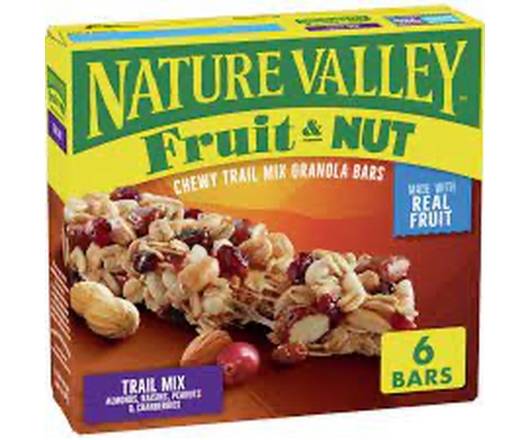 Nature Valley Fruit & Nut Chewy Trail Mix Granola Bars 6 ct