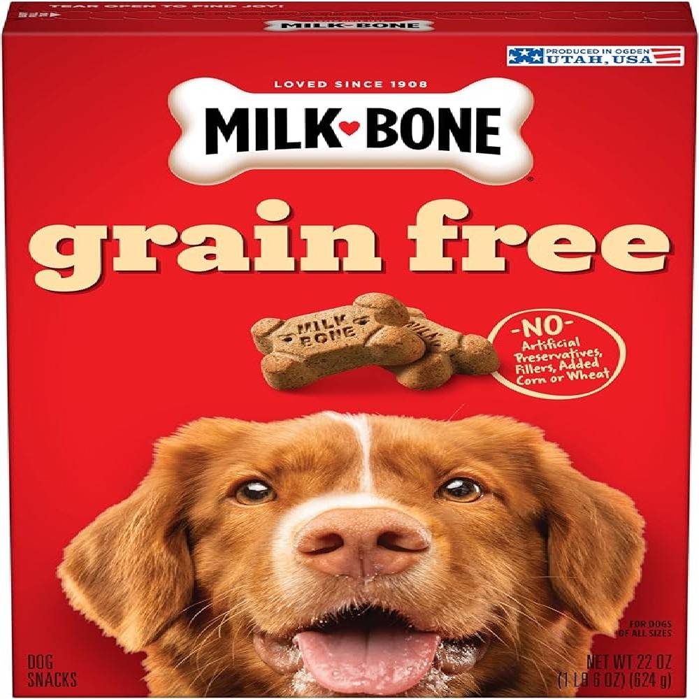 Milk Bone Grain Free Dog Treats 22 oz