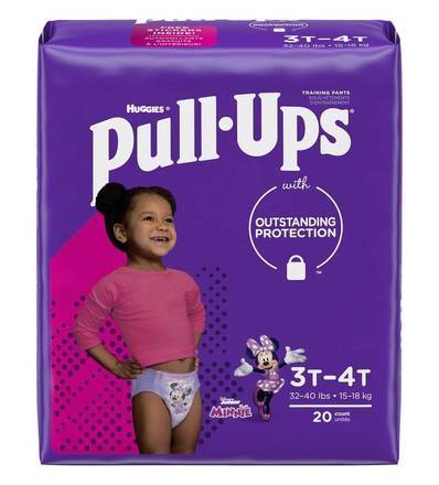 Huggies Pull-Ups Girls 3T-4T