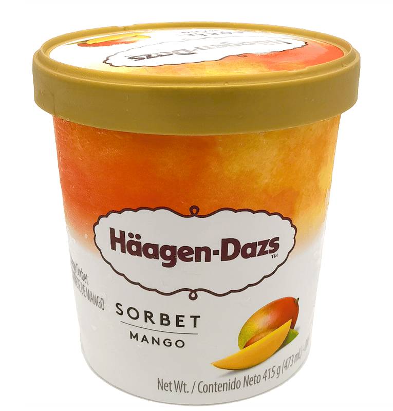 Haagen Dazs Mango Sorbet 1 pt