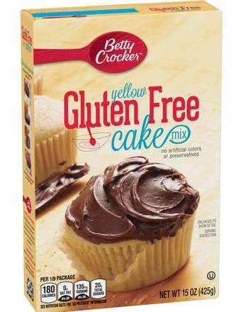Betty Crocker Gluten Free Yellow Cake Mix 19 oz