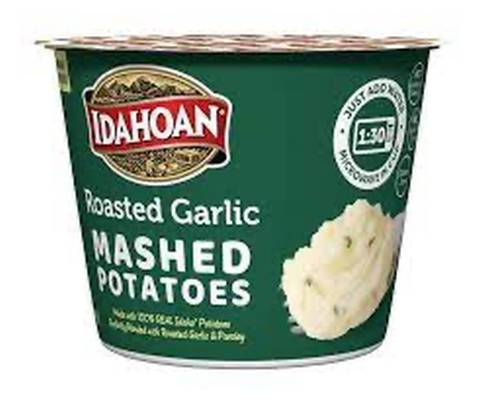 Idahoan Mashed Potatoes Roasted Garlic 1.5 oz