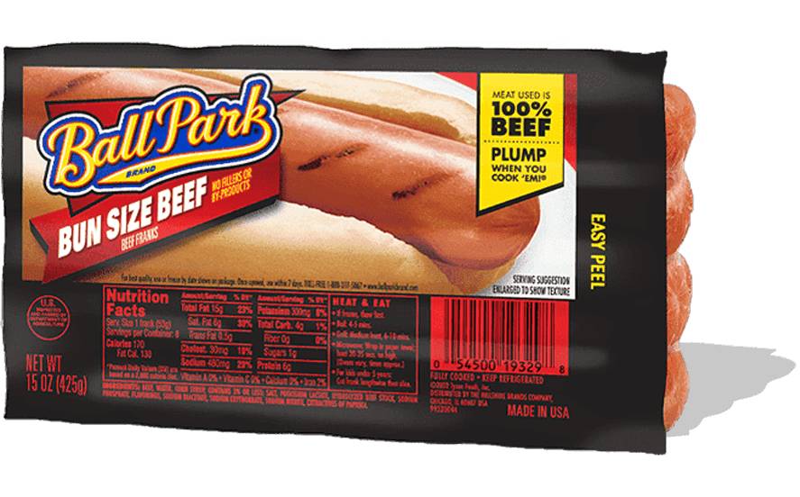 Ball Park Bun Size Beef 15 oz