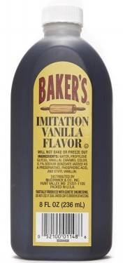 Baker’s Imitation Vanilla Flavoring 8 oz