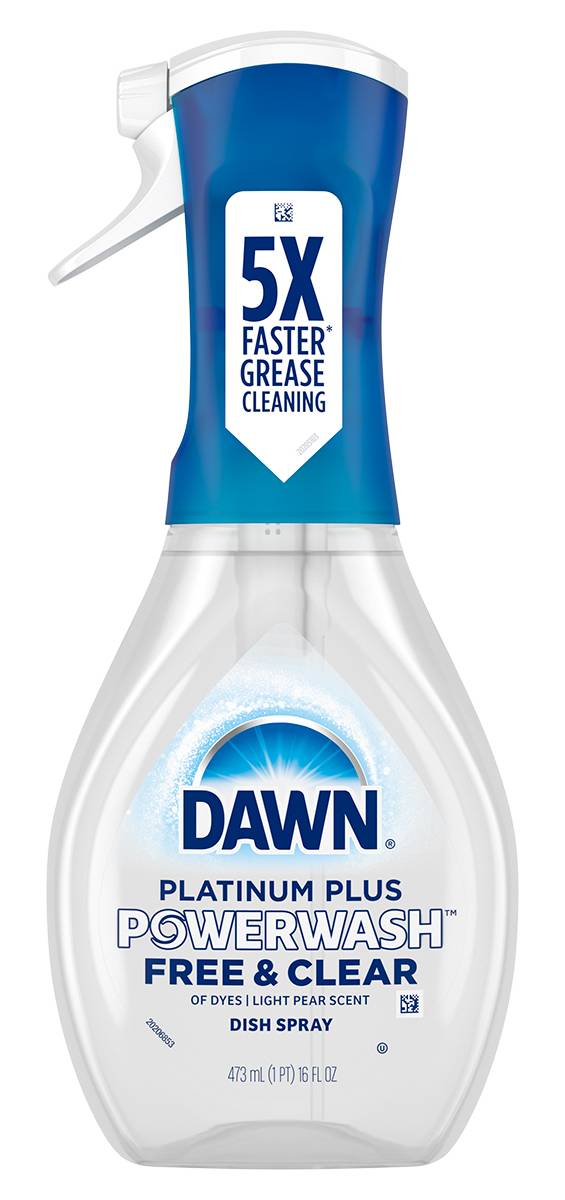 Dawn Platinum Plus PowerWash Free & Clear Dish Spray 16 oz