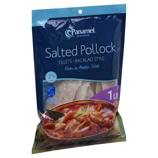 Panamei Salted Pollock Fillets Bacalao Style 16 oz