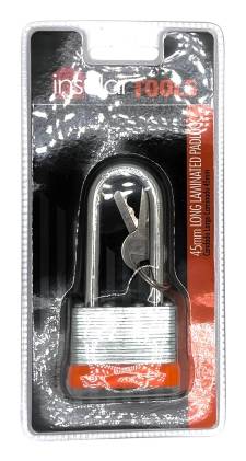 45mm Long Laminated Padlock
