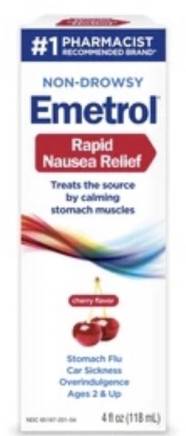 Emetrol Rapid Nausea Relief Cherry Flavor