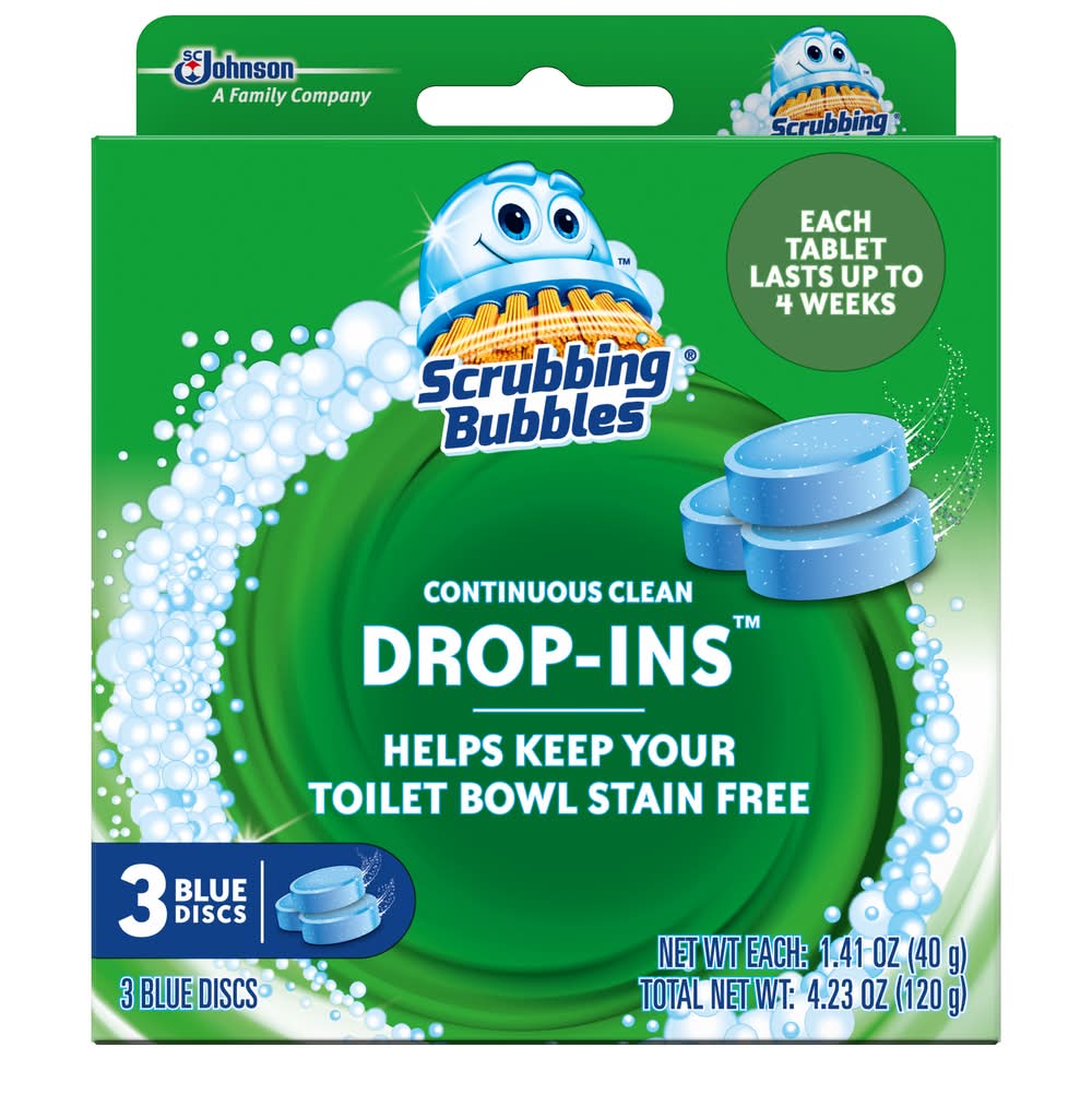Scrubbing Bubbles Toilet Bowl Drop-Ins 3 ct