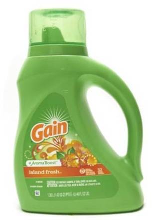 Gain Liquid Detergent Island Fresh 46 oz