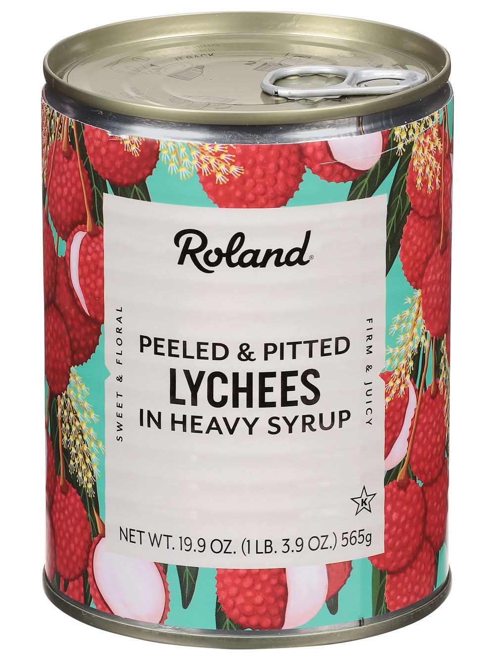 Roland Peeled and Pitted Lychees in Heavy Syrup