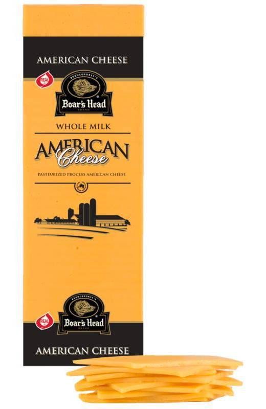 Boar's Head Yellow American Cheese STO 8 oz