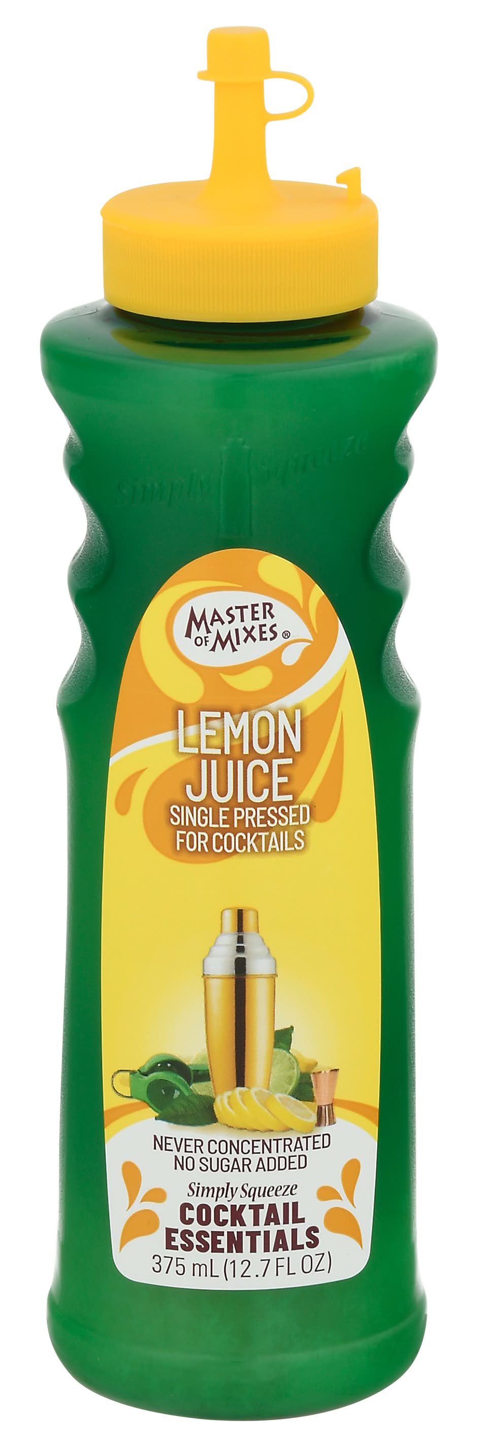 Master of Mixes Single Pressed Lemon Juice 12.7 oz