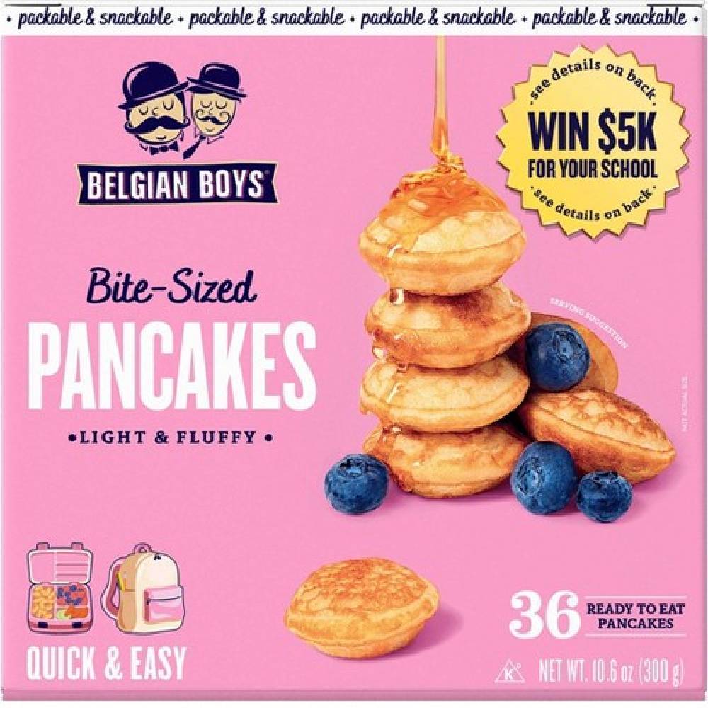 Belgian Boys Bite Sized Pancakes 10.6 oz