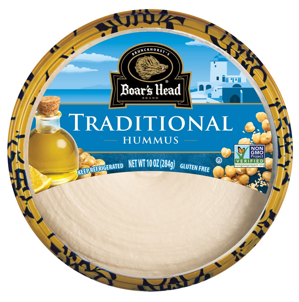 Boar's Head All Natural Hummus Traditional 10 oz