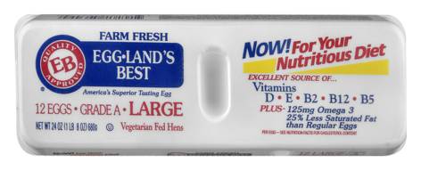 Eggland's Best Large White Eggs 12 ct