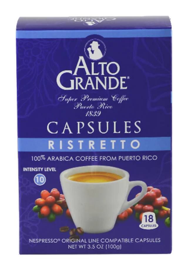 Alto Grande Capsules Ristretto 18 ct