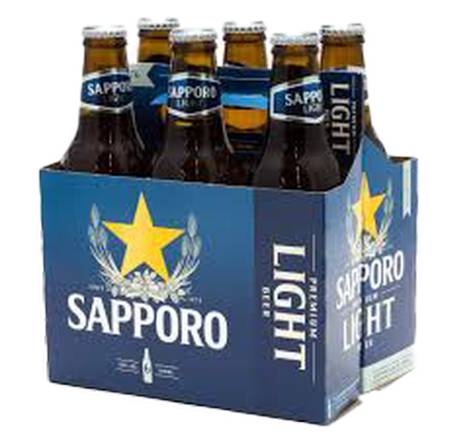 Sapporo Light 6-11.2 oz