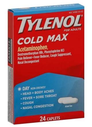 Tylenol Cold Max 24 caplets