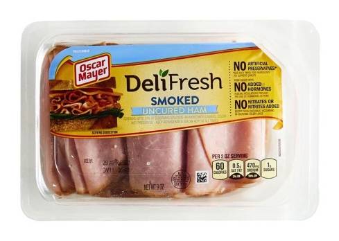 Oscar Mayer Deli Fresh Smoked Uncured Ham 9 oz
