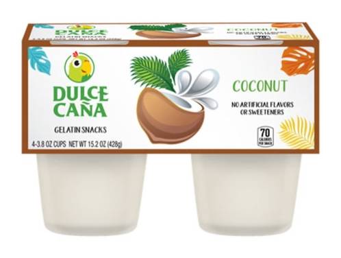 Dulce de Cana Gelatina Coco 4-3.8 oz