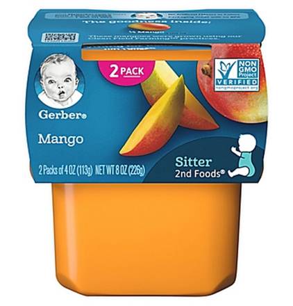 Gerber Mango for Sitter 2-4 oz