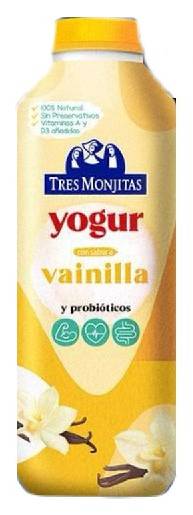 Tres Monjitas Yogur Vainilla 32 oz