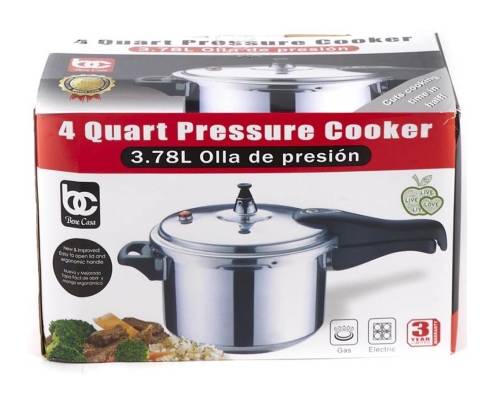 Benecasa 4 Quart Pressure Cooker