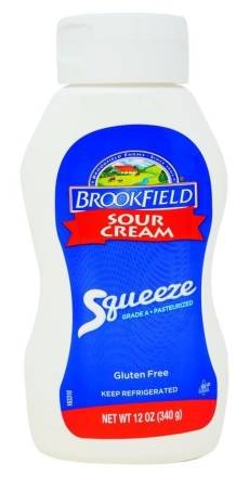 Brookfield Sour Cream Squeeze 12 oz