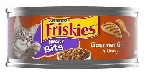 Friskies Bits Gourmet Grill in Gravy  5.5 oz