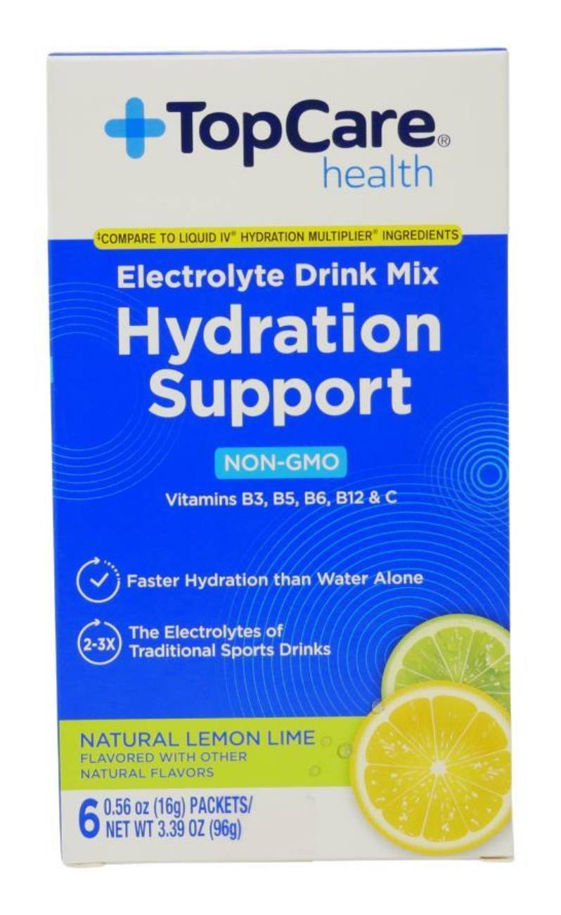 Top Care Hydration Support Electrolyte Drink 6-0.56 oz