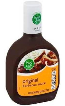 Food Club Original BBQ Sauce 18 oz