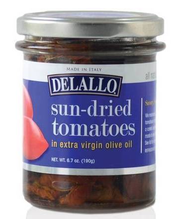 DeLallo Sun-Dried Tomatoes in EVOO  6.7 oz