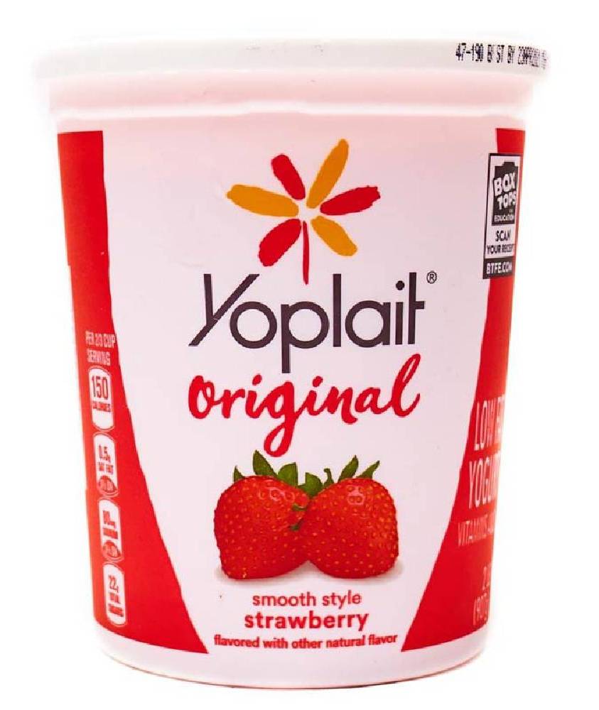 Yoplait Yogurt Strawberry Non-Fat 32 oz