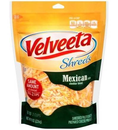 Velveeta Shreds Mexican Blend 8 oz